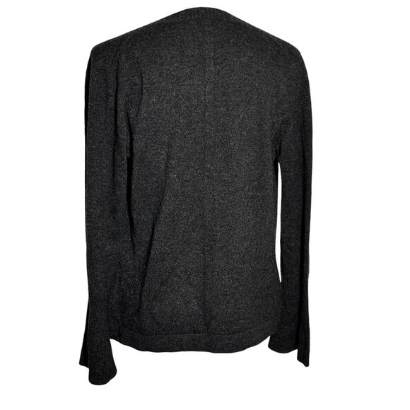 Cashmere Open Front Cardigan Trumpet Sleeves Sz S - Picture 2 of 9